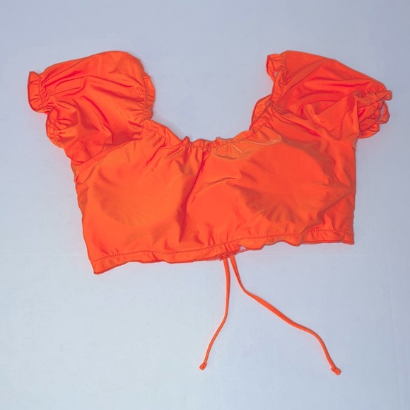 SHEIN ORANGE🧡🍊2-PIECE BATHING SUIT Size L NWOT - Picture 3 of 6